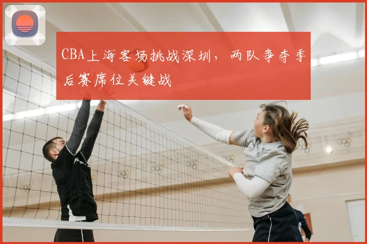 CBA上海客场挑战深圳,两队争夺季后赛席位关键战